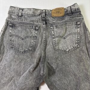 Vintage Levi’s 560 Silver Tab Jeans Men’s 34x30 Gray Stonewash USA Made Cut Off